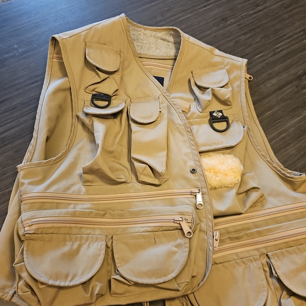 Vintage Columbia Fishing Vest